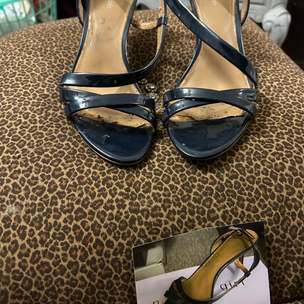 Elegant Navy Women's Sandals